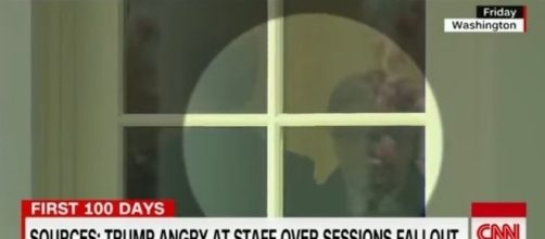 Donald Trump and Steve Bannon, via YouTube