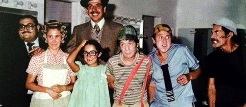 Elenco do seriado "Chaves", que ainda faz muito sucesso no Brasil