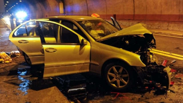 Calabria: incidente in galleria, tre feriti (foto di repertorio)