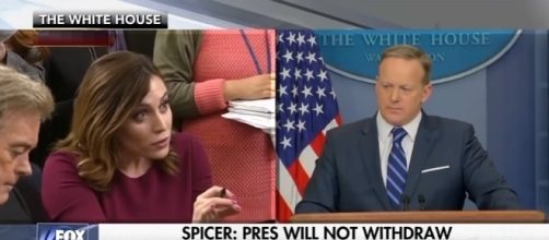 Hallie Jackson on Sean Spicer, via YouTube
