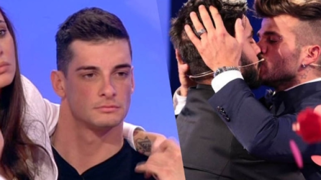 A destra Emanuele Mauti e la sua fidanzata Sonia Lorenzini a sinistra Cludio Sona e Mario Serpa