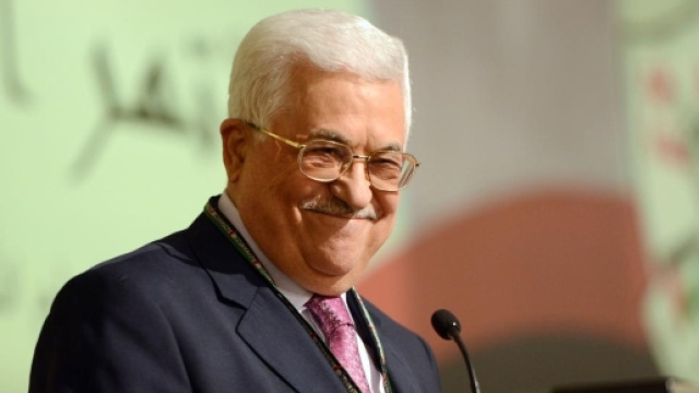 Il leader palestinese Abu Mazen.
