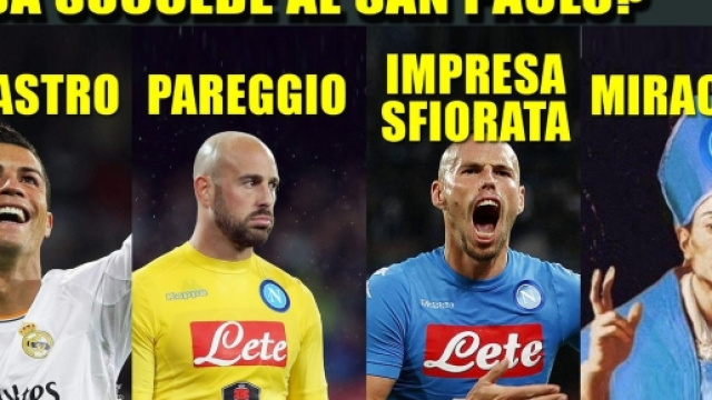 Napoli spera in San Gennaro per la vittoria di stasera
