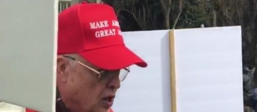 Donald Trump rally, via Twitter