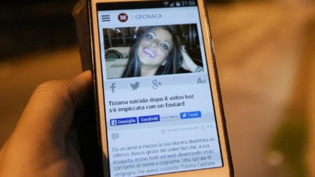 Novit&agrave; sul caso Tiziana Cantone.