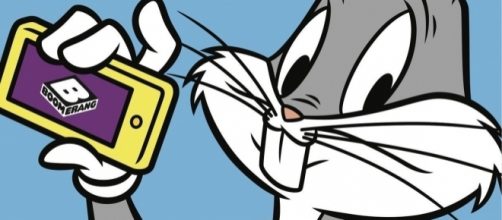 Bugs Bunny promoting Time Warer's 'Boomerang' streaming service / Photo from 'Rebrn' - rebrn.com