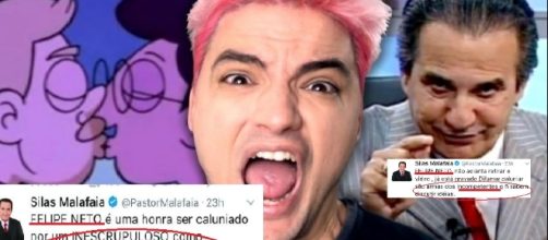 Por causa de beijo gay em desenho, Silas Malafaia detona Felipe Neto