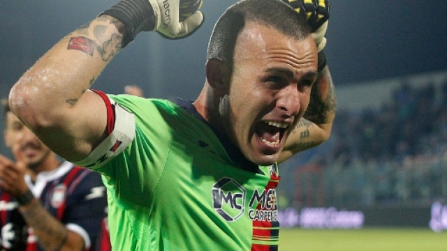 Alex Cordaz, portiere dell'F.C. Crotone.
