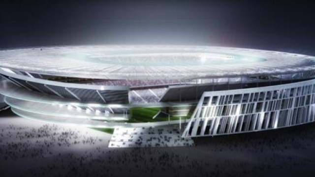 Il progetto del nuovo stadio della Roma
