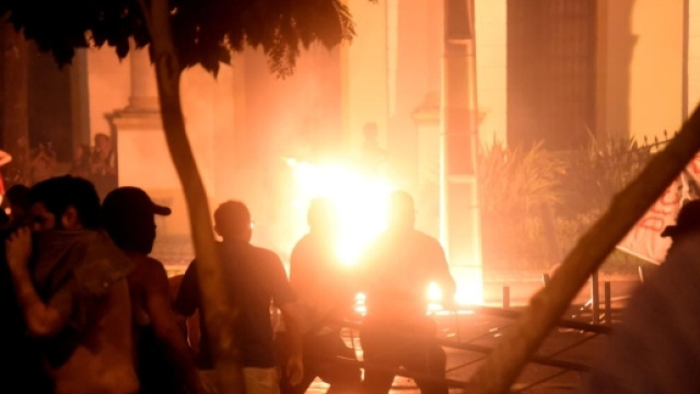 Scontri in Paraguay contro il Presidente. FOnte ADN Kronos