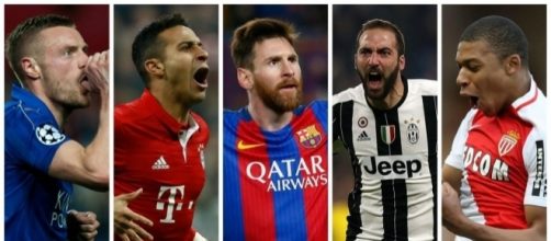 Champions League quarter-finals (photo via eurosport.com)