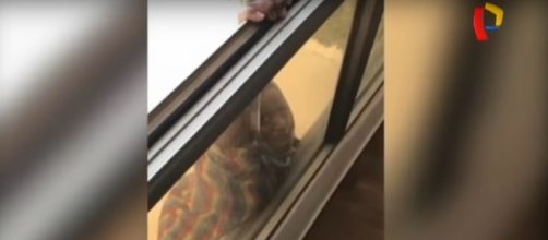 Imagen de los momentos antes de la ca&iacute;da al vac&iacute;o.