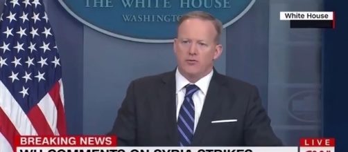 Sean Spicer on Syria, via YouTube
