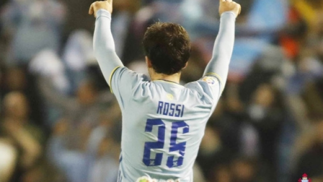 Giuseppe Rossi esulta dopo un gol