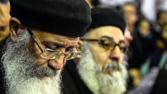 I funerali per le vittime della strage della domenica delle palme