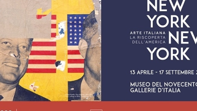 La locandina della mostra "New York New York".