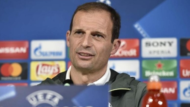 Massimiliano Allegri &egrave; apparso sereno prima della sfida di andata dei quarti contro il Barcellona.