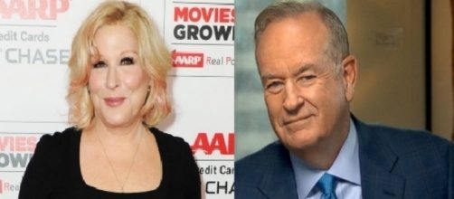 Bette Midler, Bill O'Reilly, via Twitter