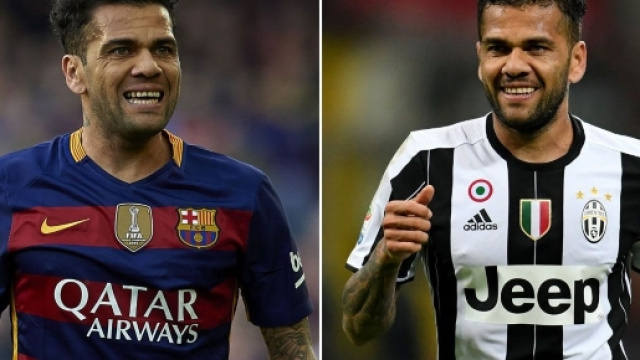 entre Alves de Barcelone et celui de Juventus.....