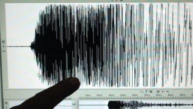 Sismografo Terremoto (Foto di archivio)
