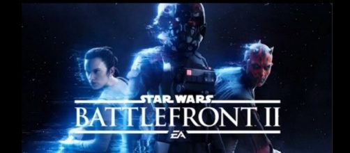 A screen shot from the "Star Wars Battlefront 2" teaser