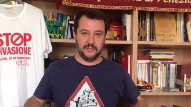 Il leader della Lega, Matteo Salvini