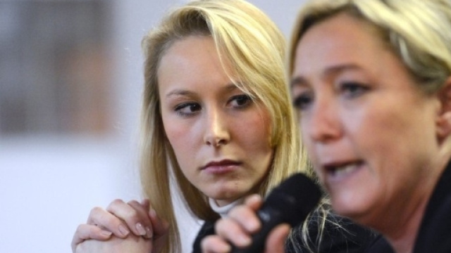 Marine et les jeunes d&eacute;cid&eacute;s en politique: sa ni&egrave;ce Marion Mar&eacute;chal Le Pen