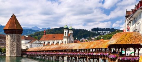 Heidi paseó por sus nevadas montañas