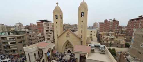 Coptic Christians mourn their dead