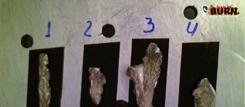 Resultado comprova que material achado em praia n&atilde;o &eacute; do nosso planeta (Josef David S. Prado/Edison Boaventura Jr.)