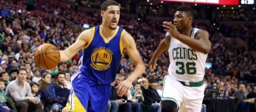 The Warriors and Celtics have the top seeds in the West and East, respectively. [Image via Blasting News image library/inquisitr.com]