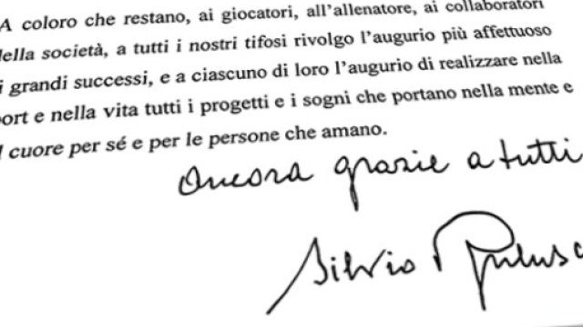 Closing Milan news: &egrave; ufficiale, finita era Berlusconi, le ultimissime