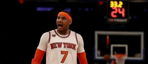 Cue up the Carmelo trade rumors again based on Phil Jackson's latest comments. [Image via Blasting News image library/inquisitr.com]