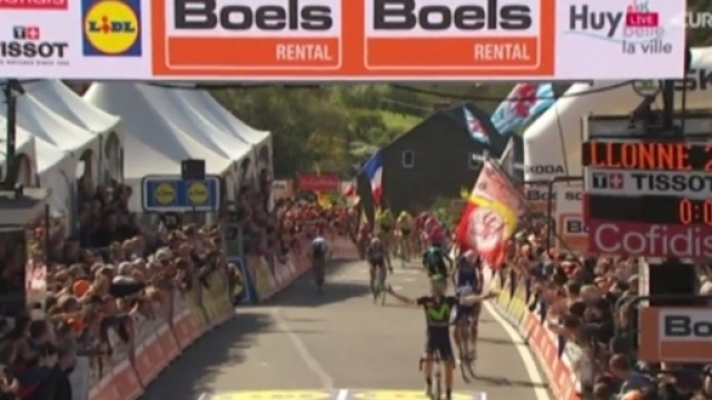 Alejandro Valverde vincitore della Freccia Vallone