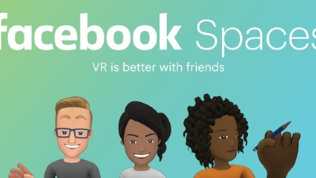 Il logo dell'applicazione di Facebook Spaces