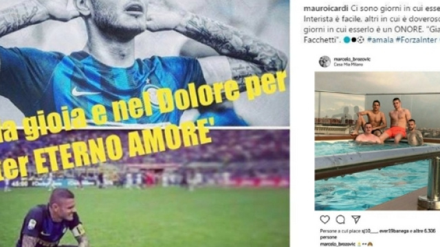 Il pianto di Icardi dal post di Massimo Suppo IS