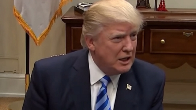 Il presidente statunitense Donald Trump