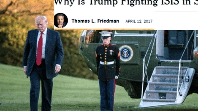 La tribune de Thomas L. Friedman dans le New York Times est pain b&eacute;ni pour la propagande complotiste russe et consorts