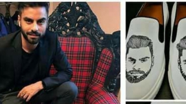 Uomini e Donne: Mario Serpa con le scarpe personalizzate