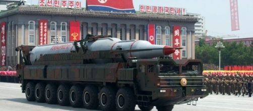 The Day of the Sun parade in North Korea (via twitter - Jeremy Koh)