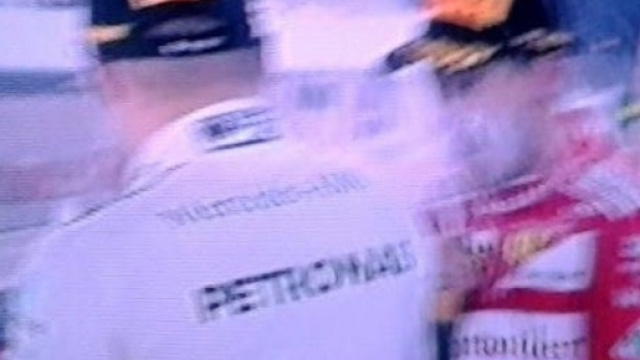 La gioia di Sebastian Vettel dopo la vittoria nella terza prova del mondiale