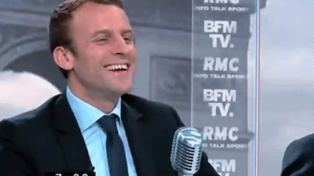&Agrave; l'oral de Bourdin sur BFM, Emmanuel Macron fait pratiquement un sans-faute. Commentaires sur les r&eacute;seaux : BFM roule pour Macron.