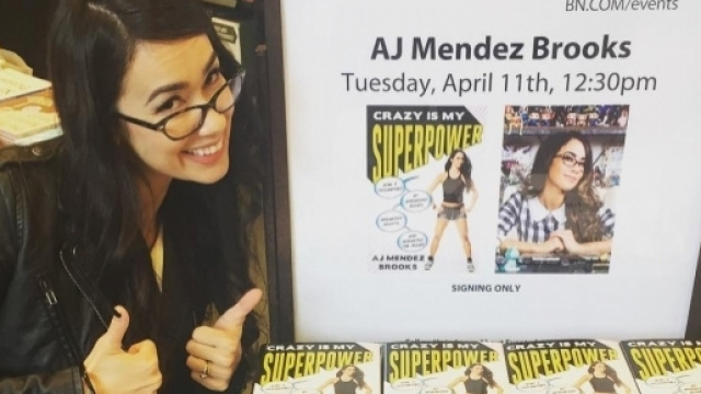 Crazy is my superpower, Aj's book