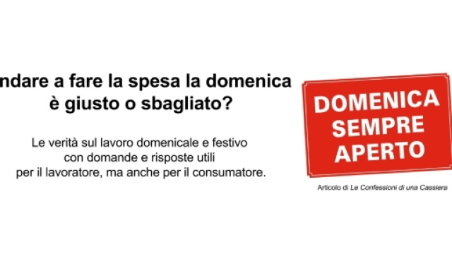 Andare a fare la spesa la domenica &egrave; giusto o sbagliato? &ndash; Le ... - wordpress.com