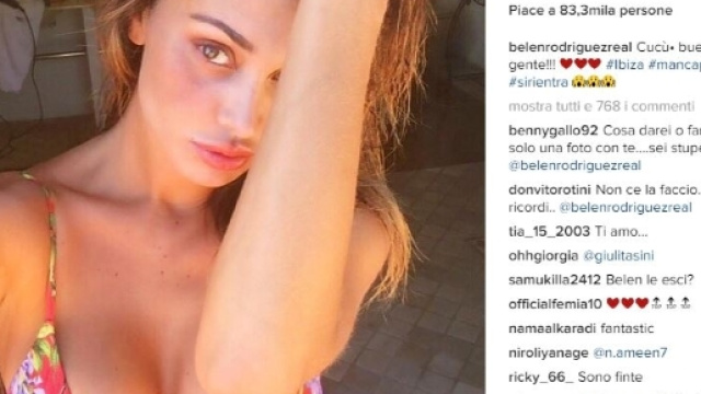 Belen e Andrea Iannone bollenti