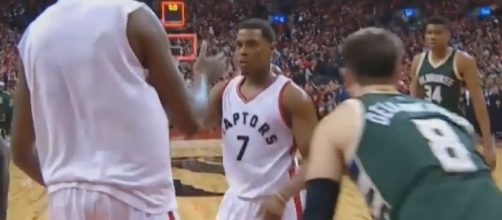 Kyle Lowry (7) scored 22 points, Youtube NBA Conference channel https://www.youtube.com/watch?v=cVphzfKNgE8