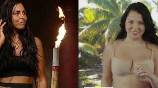 Isola dei Famosi 2017, Nancy Coppola alla prova dello specchio