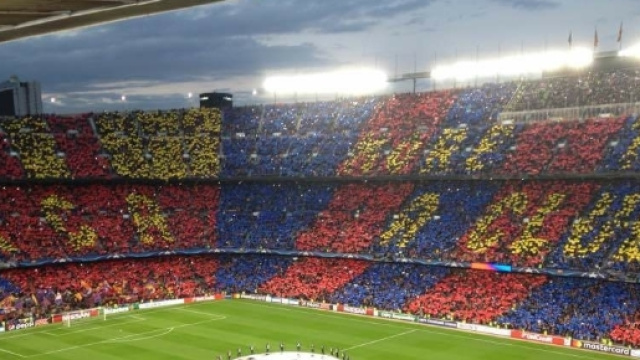 La coreografia del Camp Nou, "More than a club".