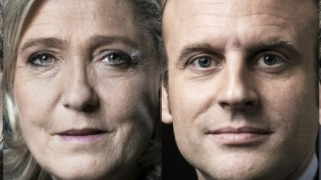 Marine Le Pen et Emmanuel Macron en baisse