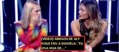 Pol&eacute;mica en las redes por los insultos a Daniela por parte de amigos de Alyson